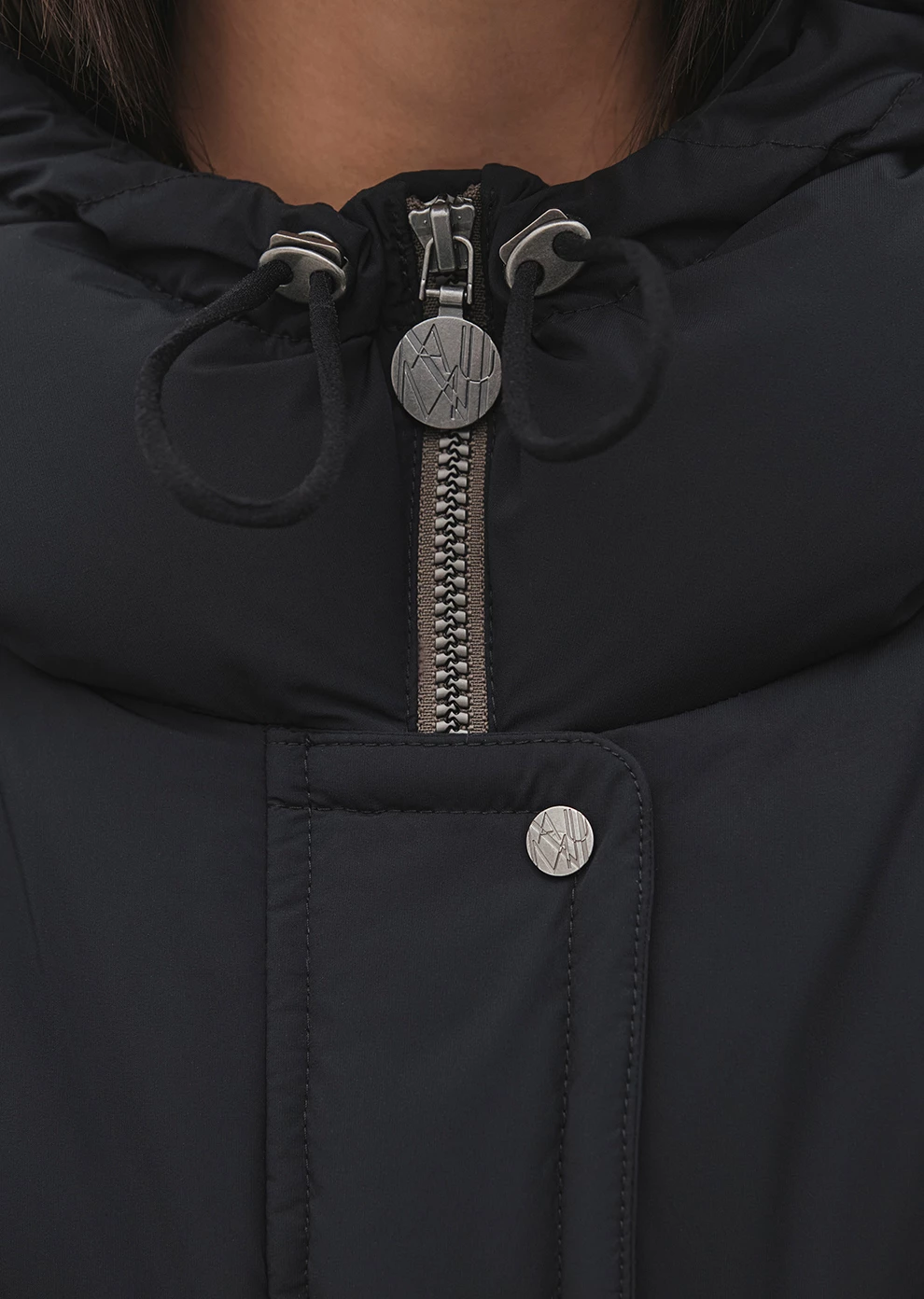 Пуховик с капюшоном (1746SW-1005-A101)