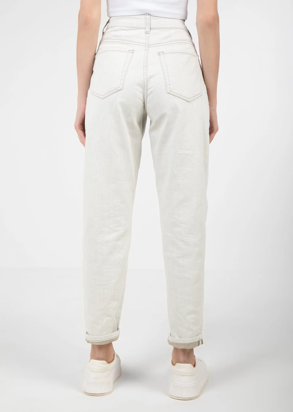 Джинсы mom fit (4151PW-0003-PM283)