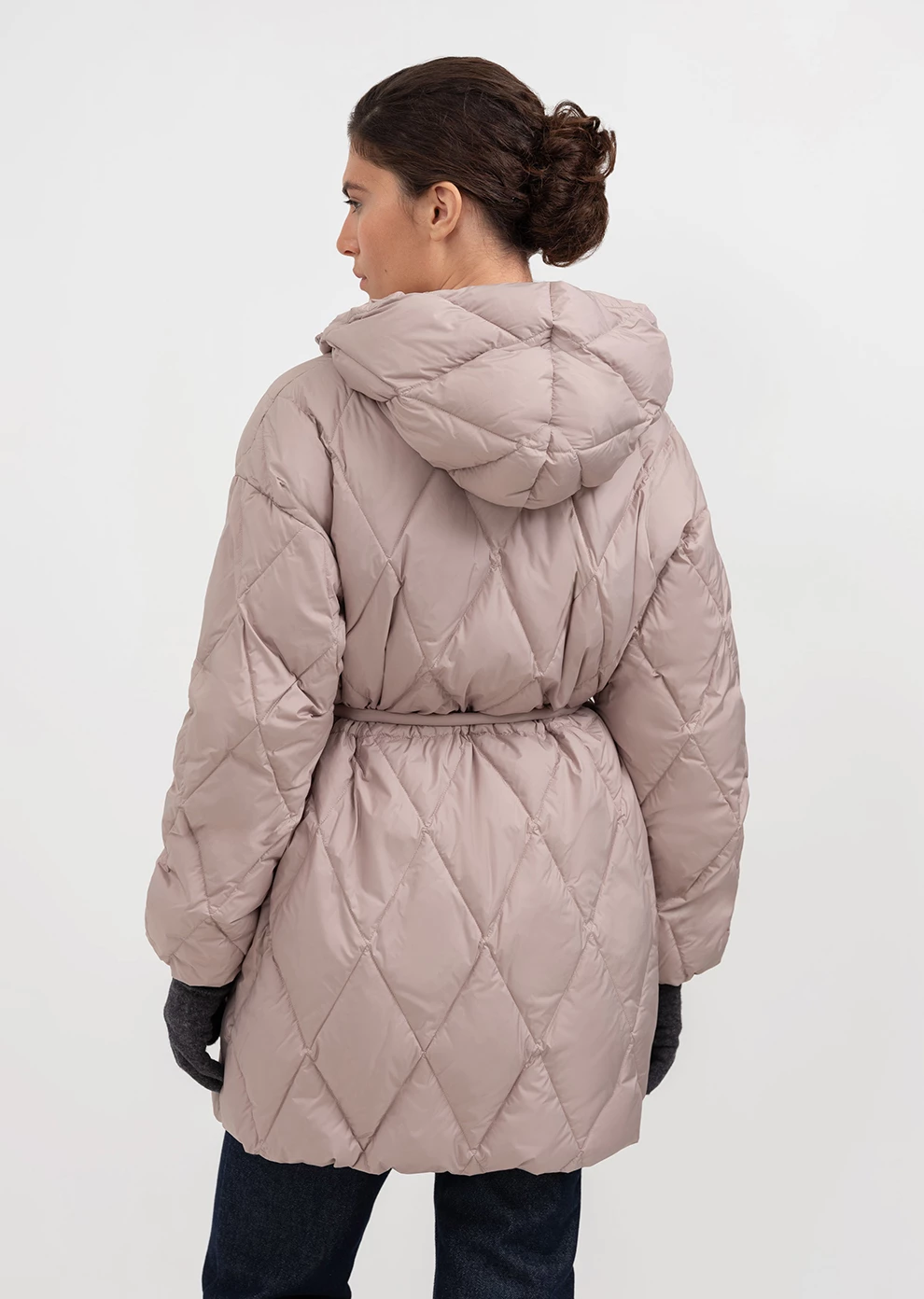 Пуховое пальто с капюшоном (1168UW-1039-A505)