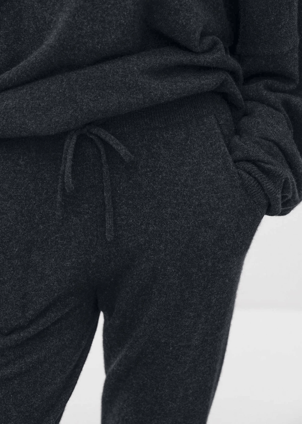 Кашемировые брюки-джоггеры (6957QW-5001-A204)