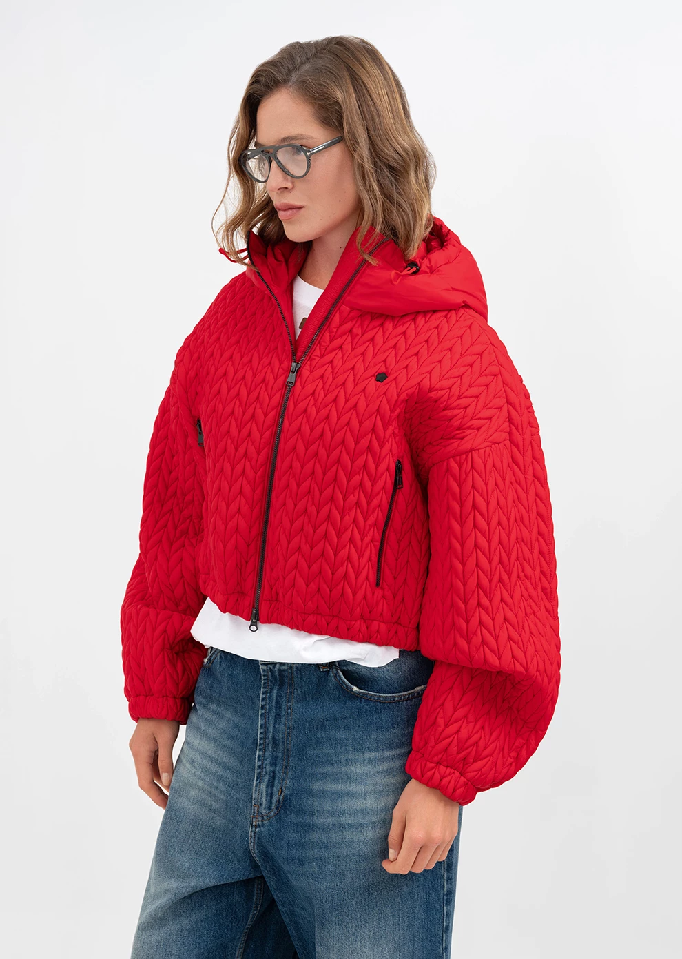 Укороченная утепленная куртка (1843UW-1023-A301)