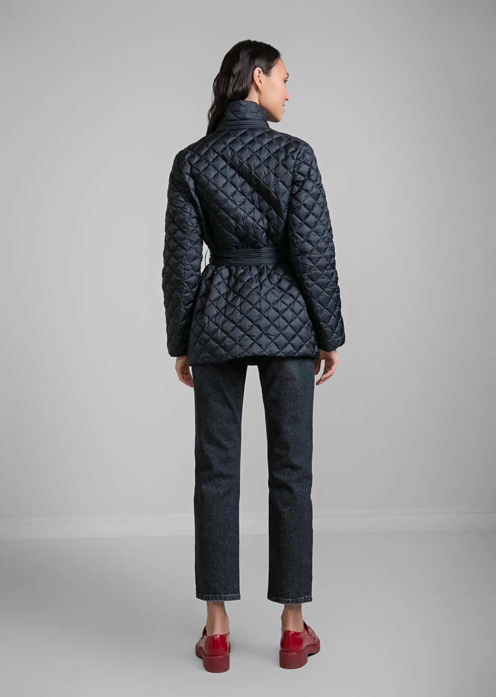 Стёганый пуховый пиджак (1729MW-0012-MK002)