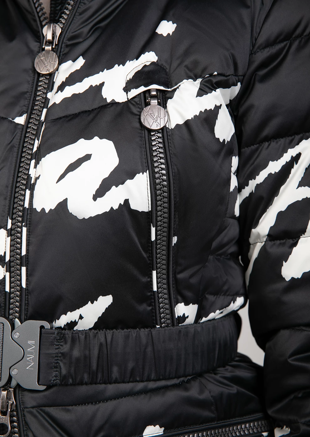 Короткий пуховик с капюшоном (1821OW-0012-OM228)