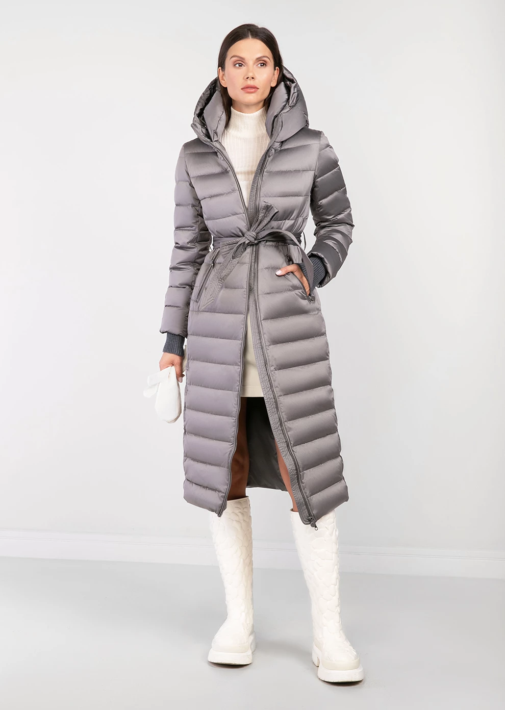 Пуховик с капюшоном (1108KW-0012-KM026)