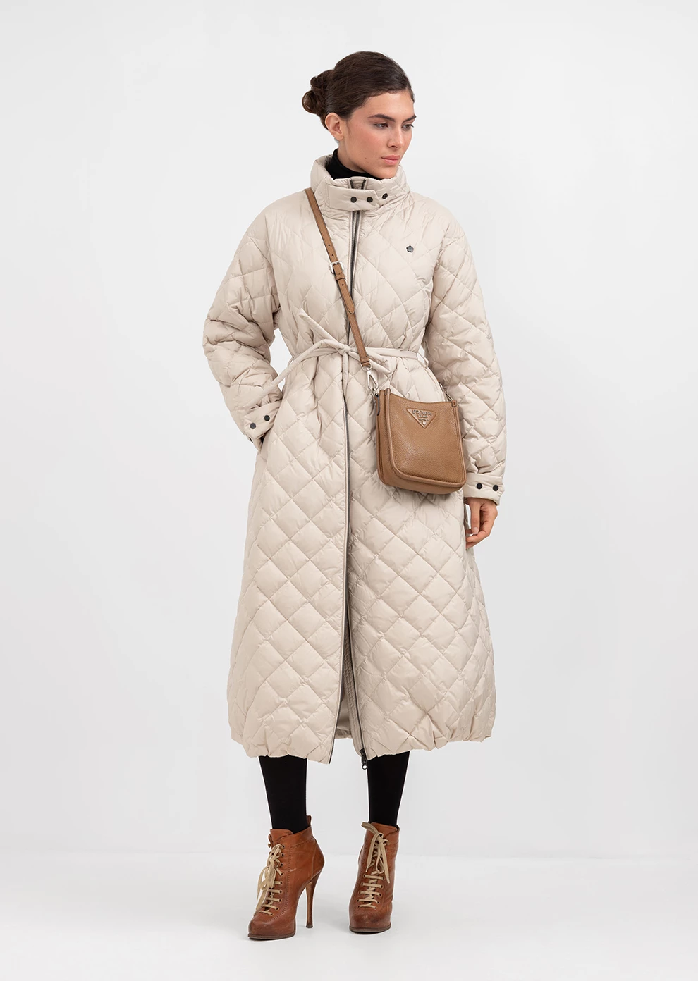 Длинное пуховое пальто (1233UW-1039-A211)