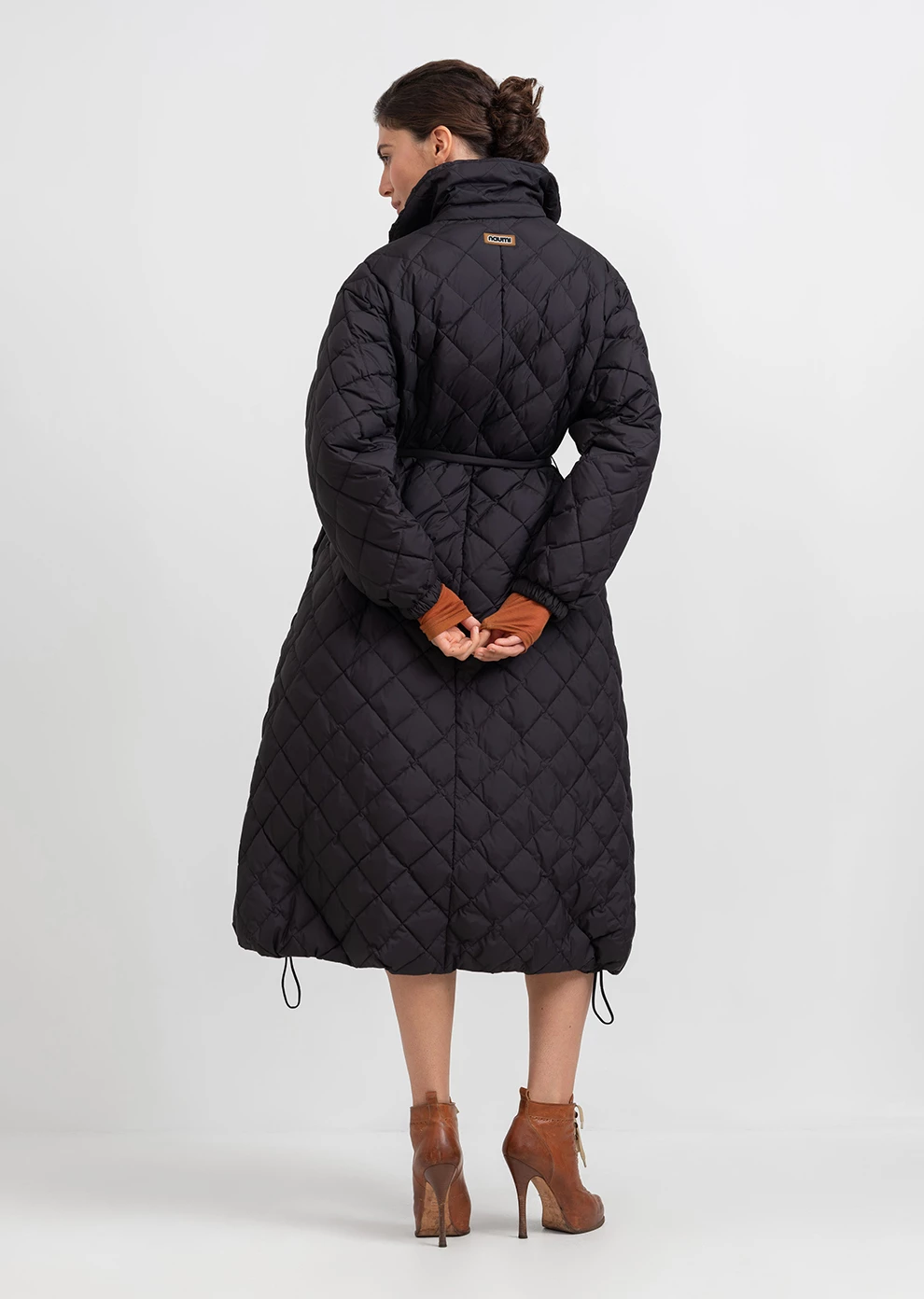 Длинное пуховое пальто (1234UW-1039-A101)