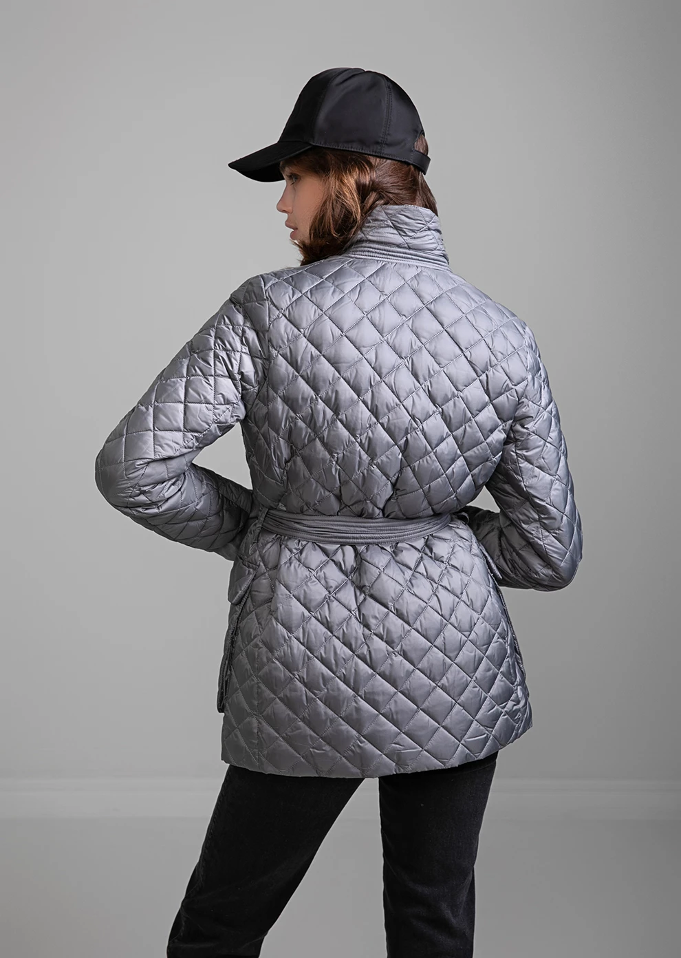 Стёганый пуховый пиджак (1729MW-0012-MK026)