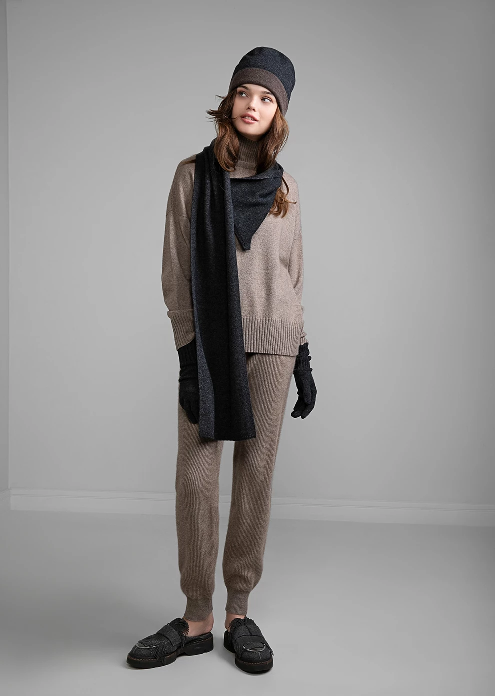 Шерстяной шарф (6342MW-0095-MM075)