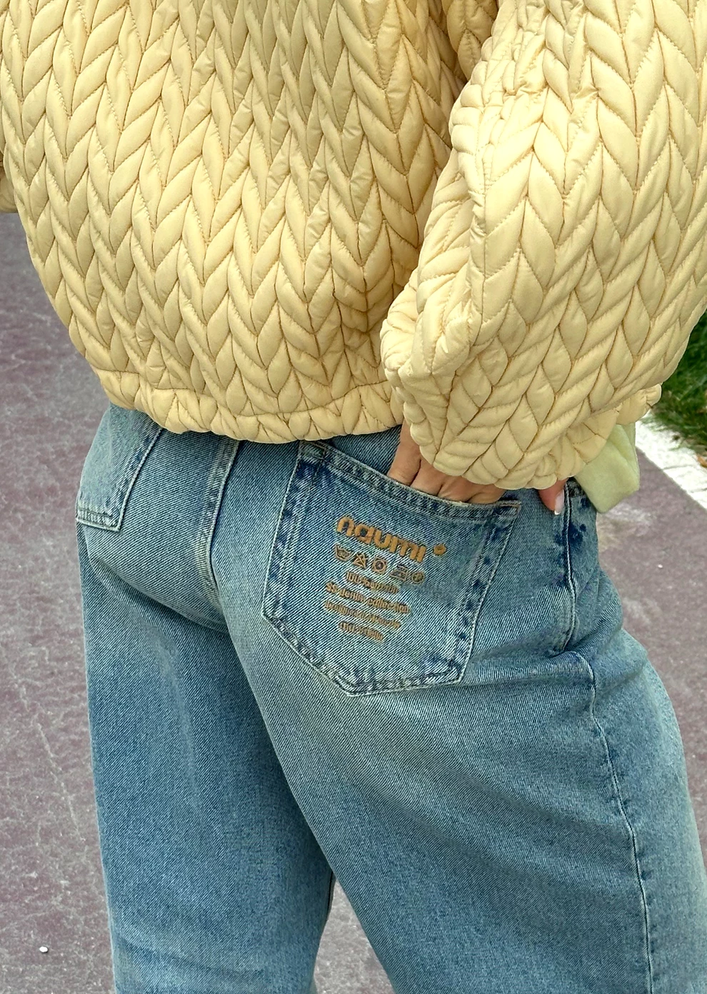 Джинсы straight (4119UW-2000-A701)