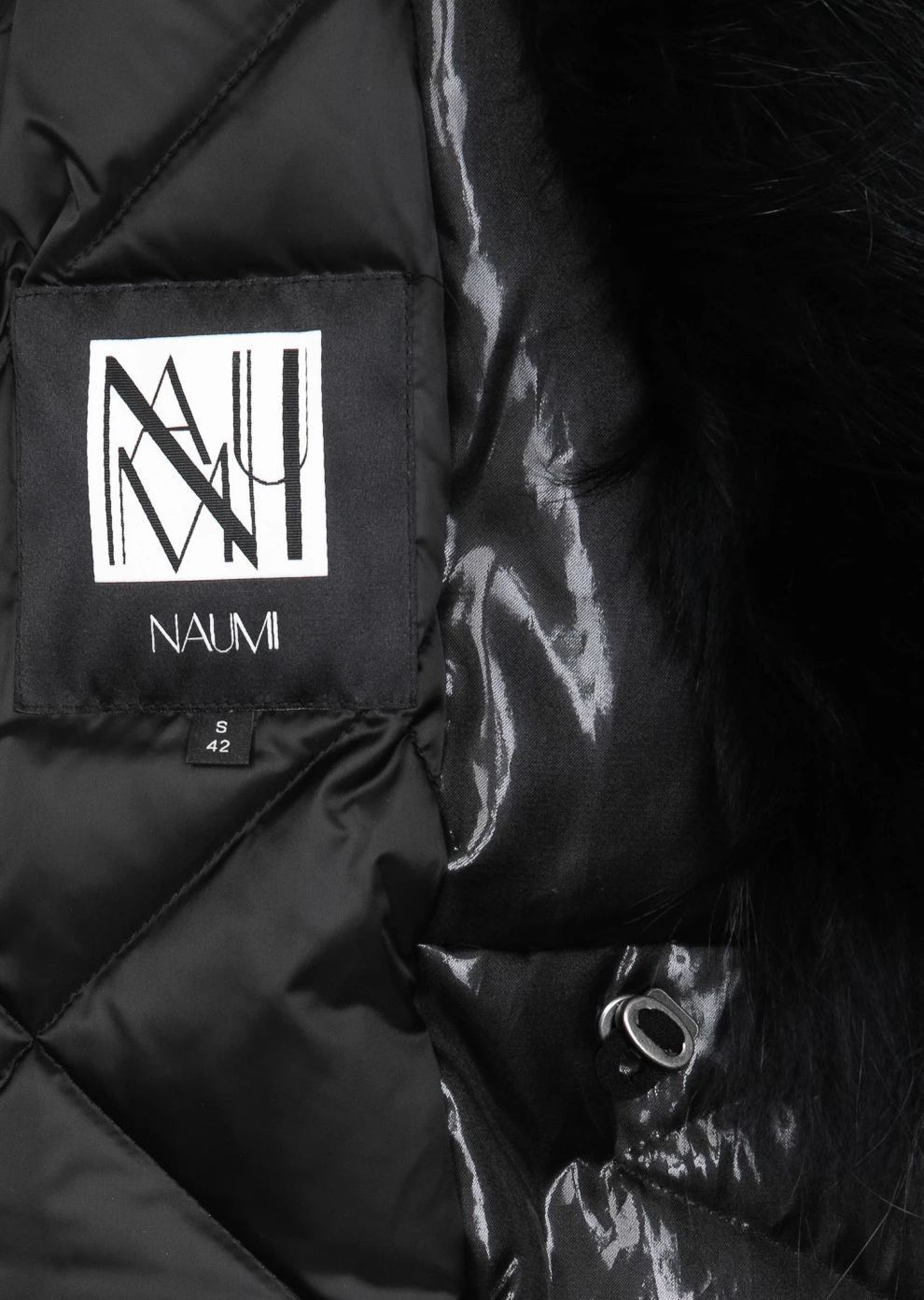 Пуховая парка с мехом (19W776-0243-IZ050)