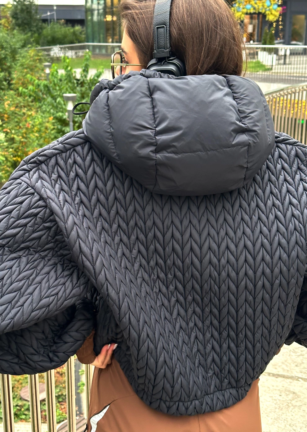 Укороченная утепленная куртка (1843UW-1023-A101)