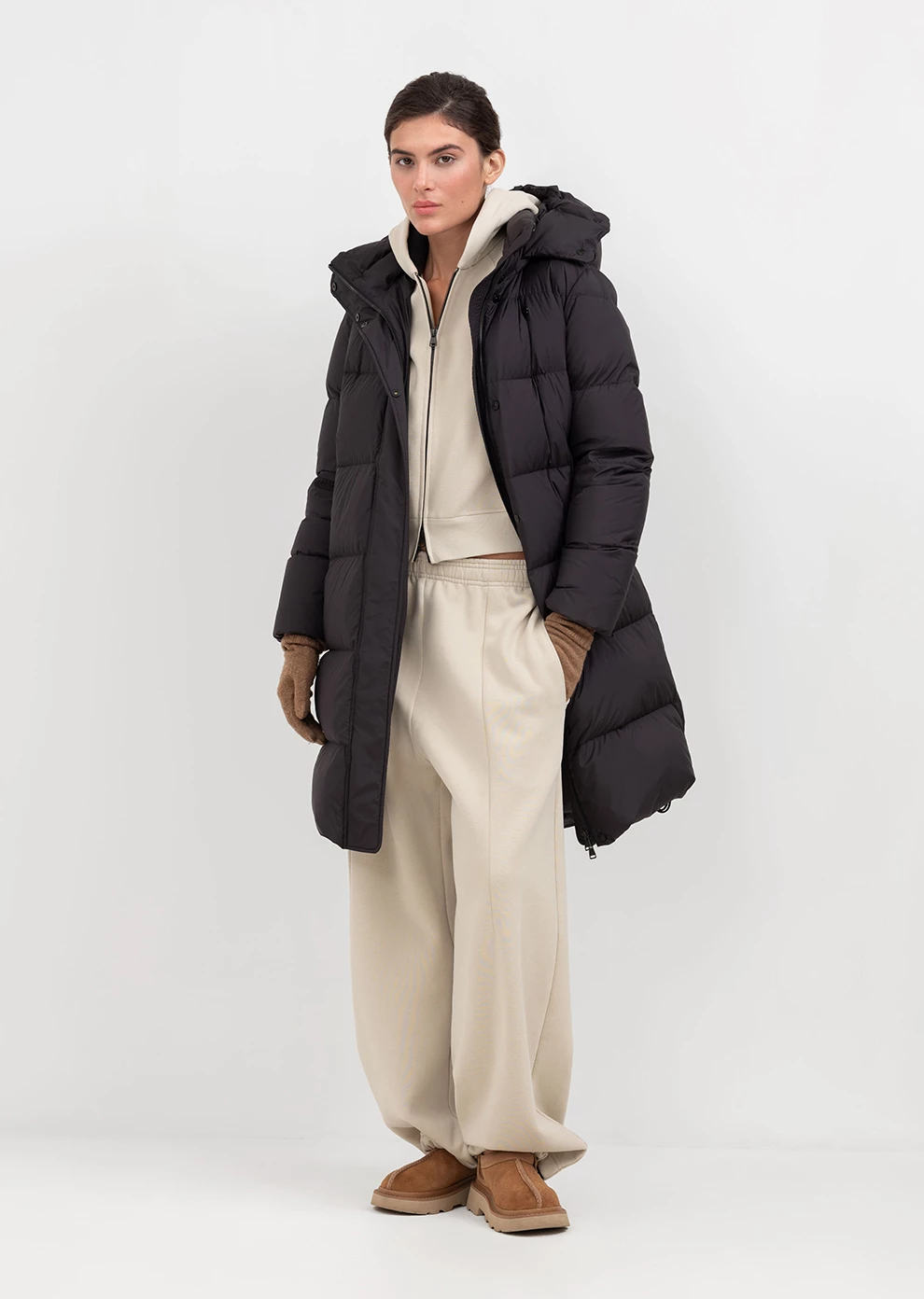 Пуховик с капюшоном (1209UW-1039-A101)