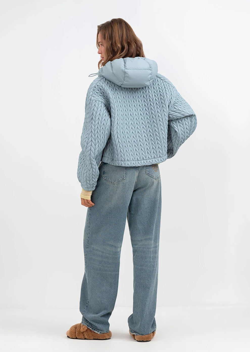 Утепленная укороченная куртка (1843UW-1023-A209)