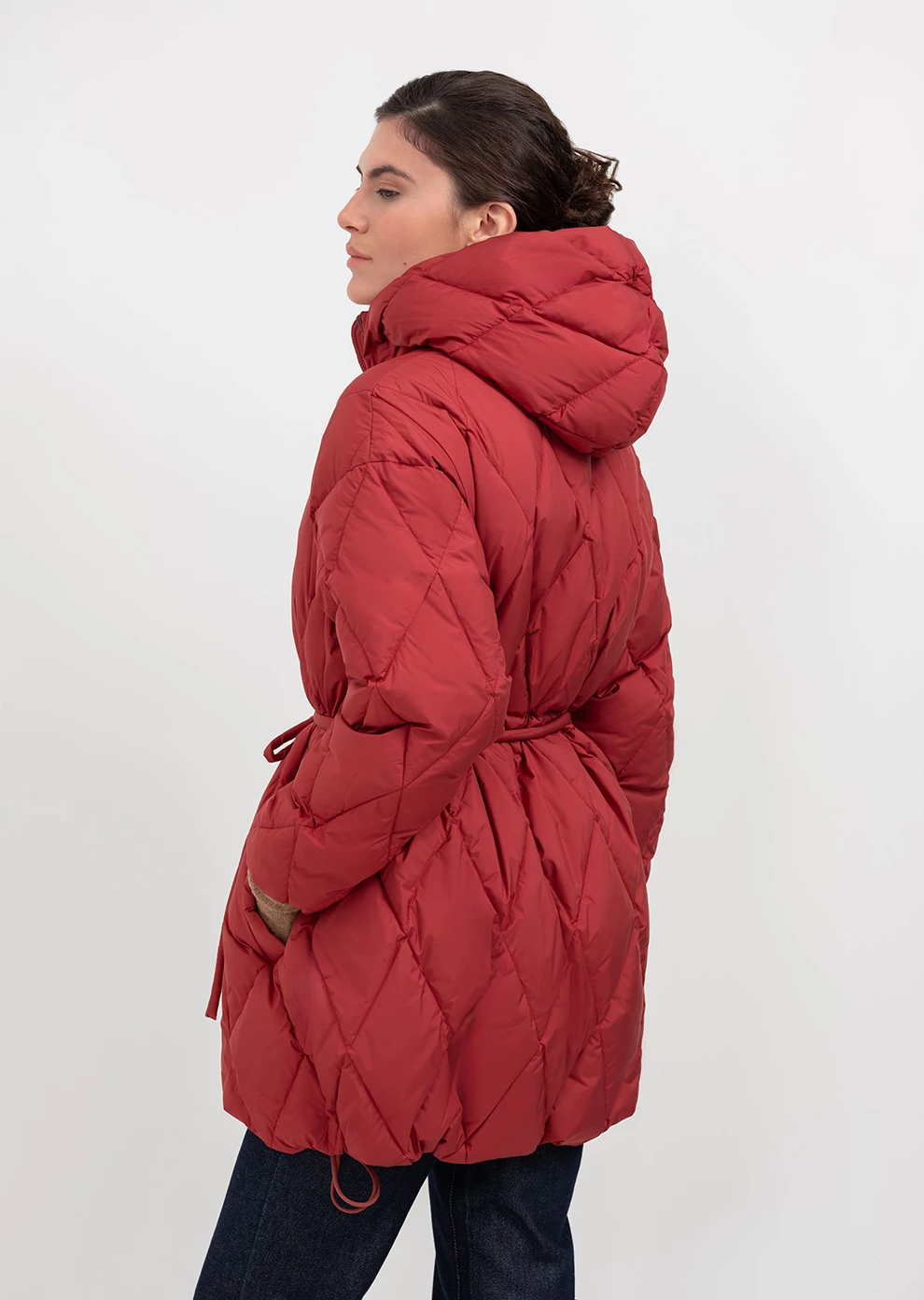 Пуховое пальто с капюшоном (1168UW-1039-A312)