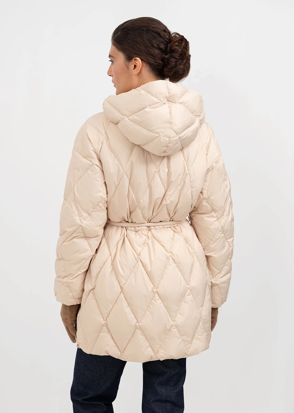 Пуховое пальто с капюшоном (1168UW-1039-A512)