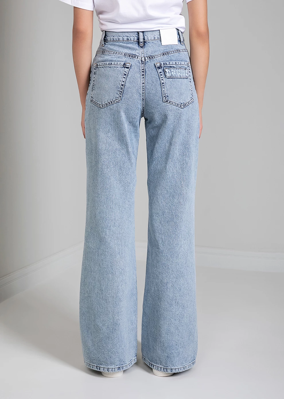 Джинсы клёш (4152LW-0001-LJ400)