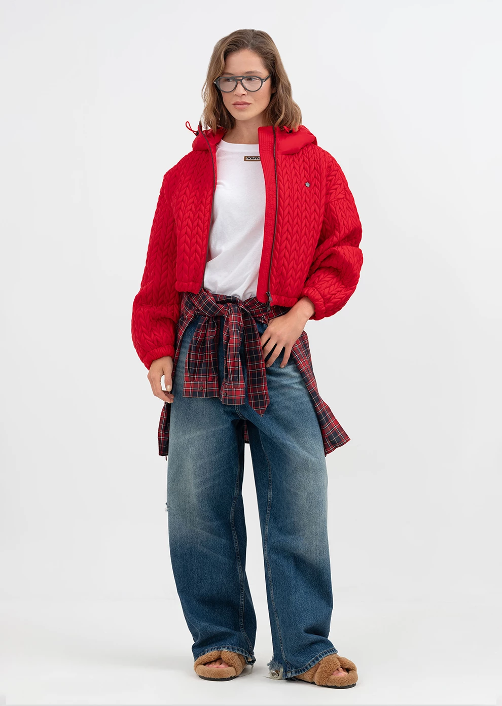 Укороченная утепленная куртка (1843UW-1023-A301)