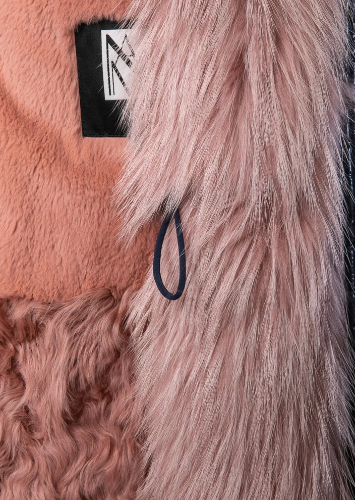 Парка с мехом (19W733-5243-IZ051)