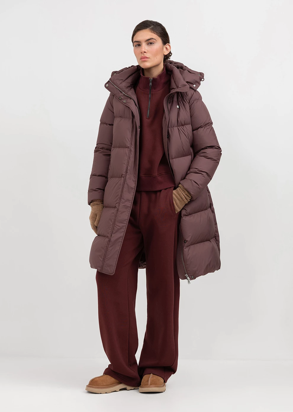 Пуховик зимний с капюшоном (1209UW-1039-A302)