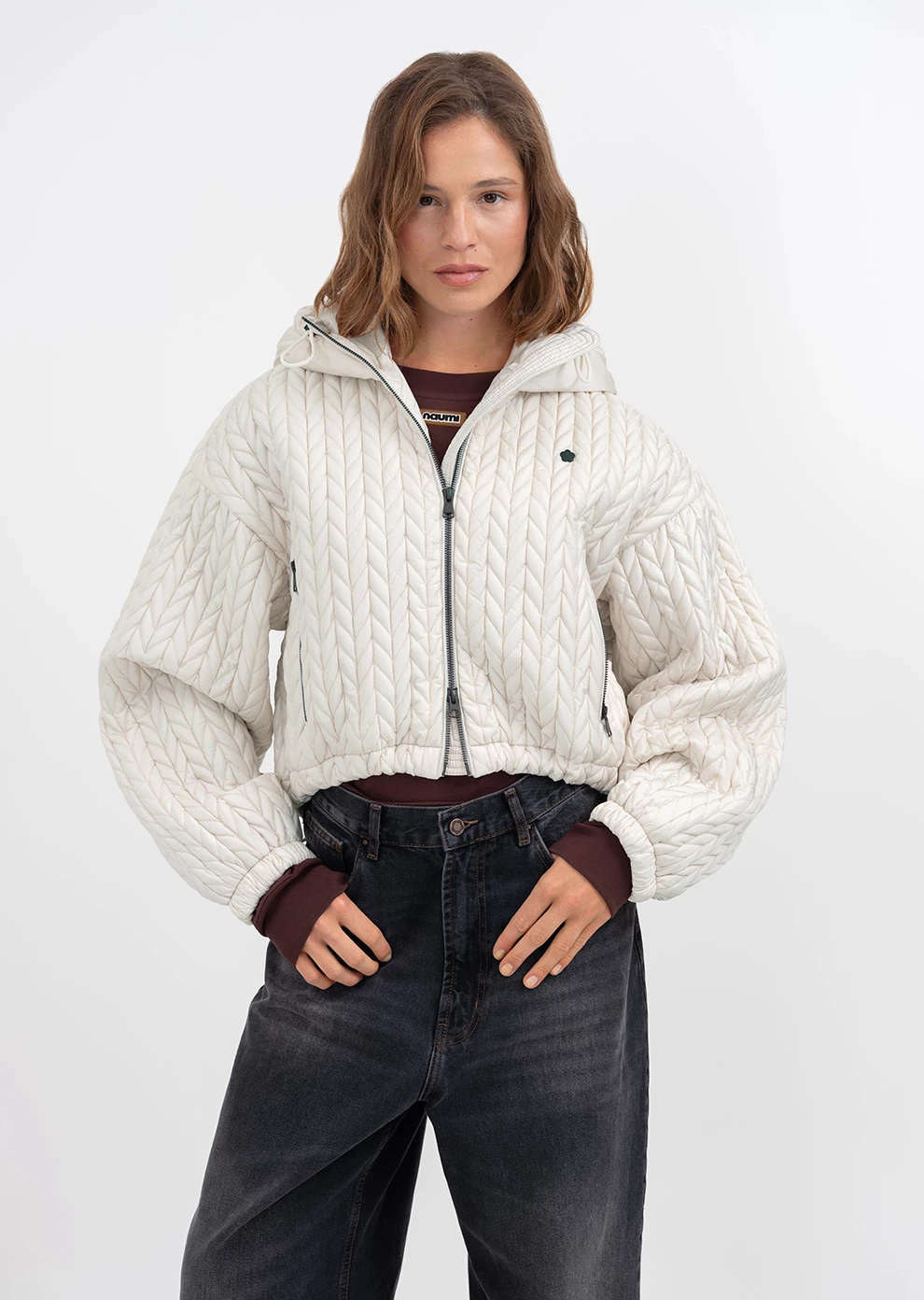 Укороченная утепленная куртка (1843UW-1023-A001)