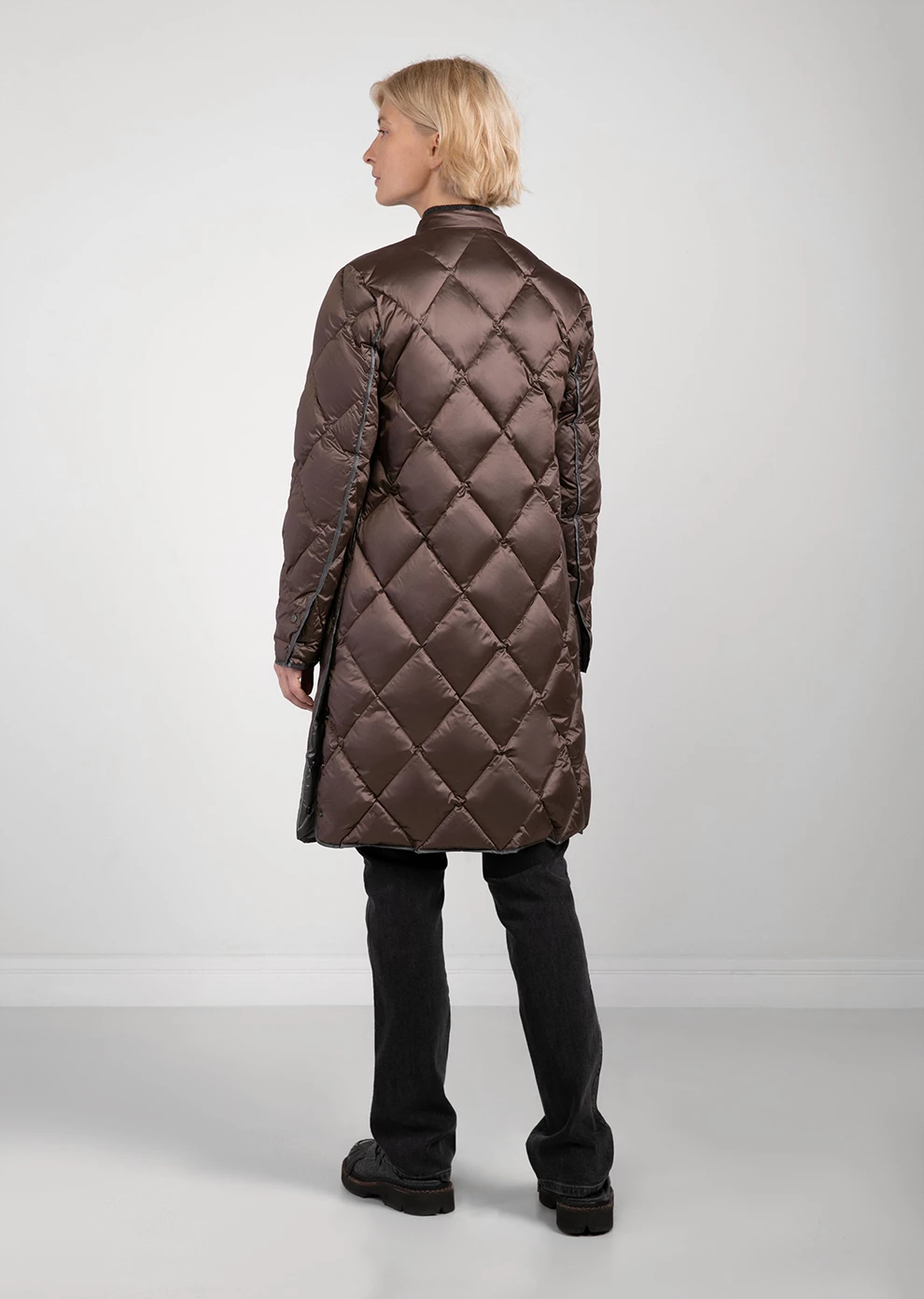 Легкий стёганый пуховик (1146MW-0022-MO044)