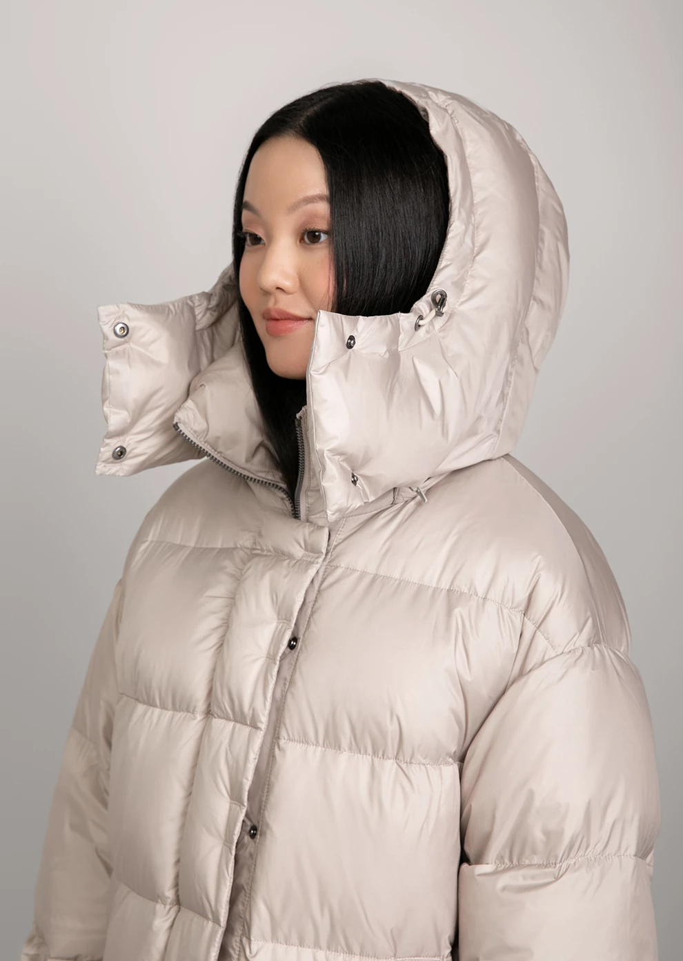 Пуховик с капюшоном (1197KW-0011-KK024)