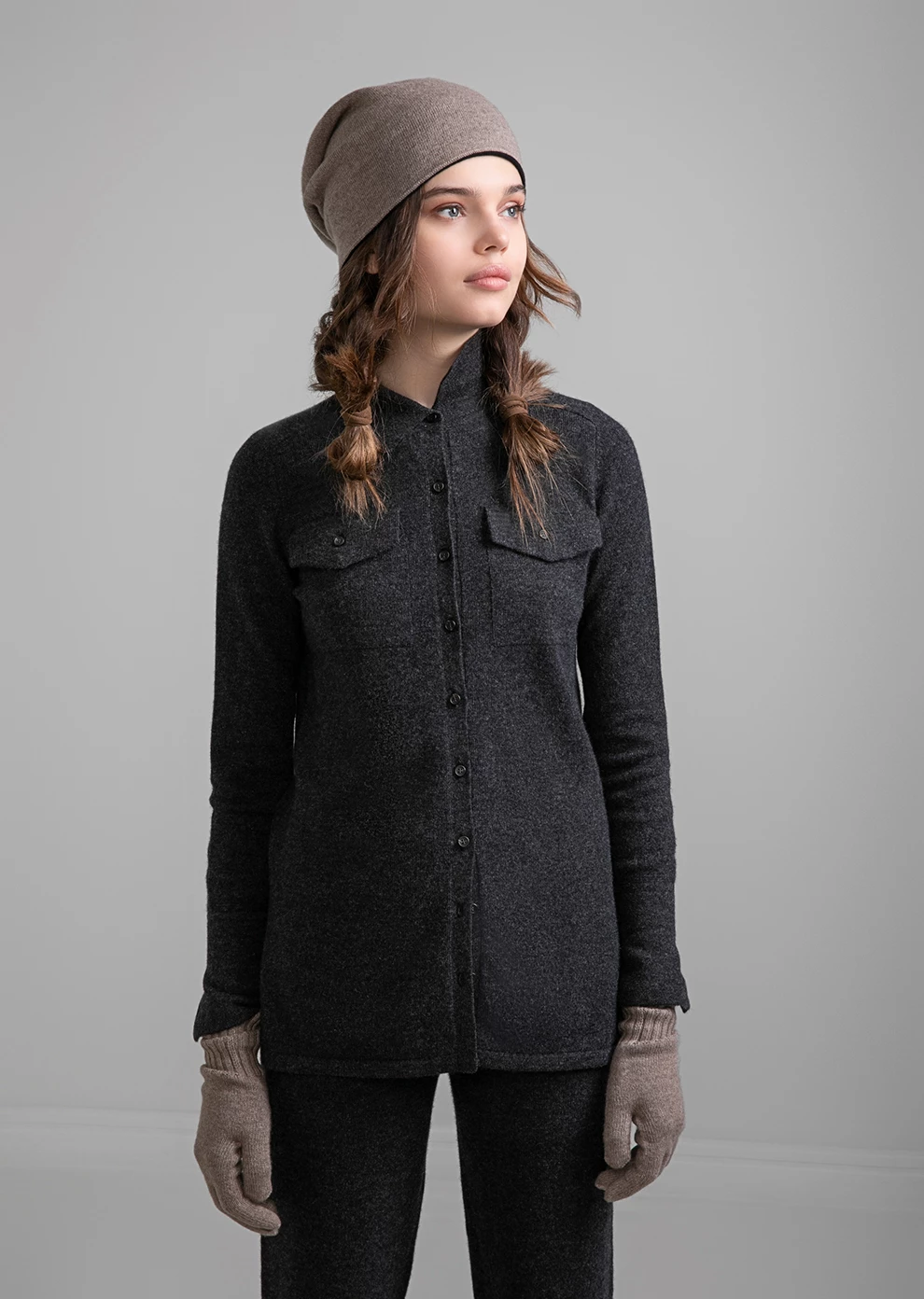 Кашемировый кардиган (6925MW-0090-MT075)