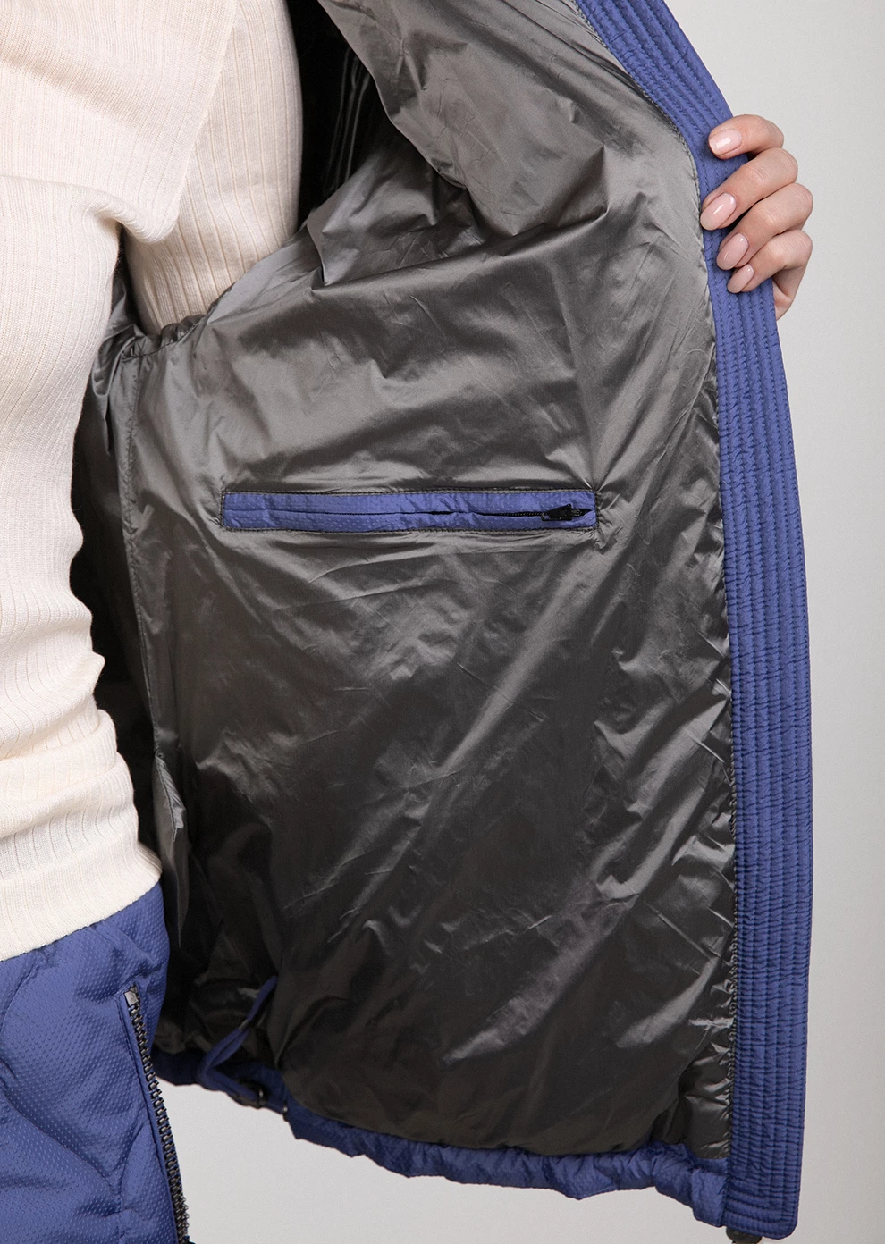 Короткий пуховик с капюшоном (1898OW-0012-OZ011)