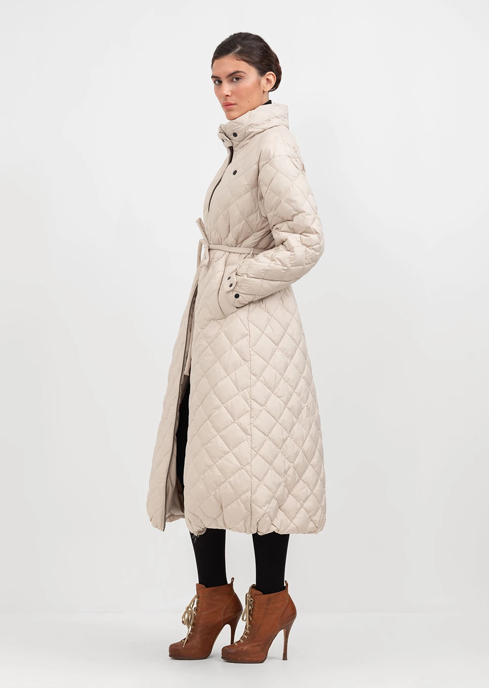 Длинное пуховое пальто (1233UW-1039-A211)