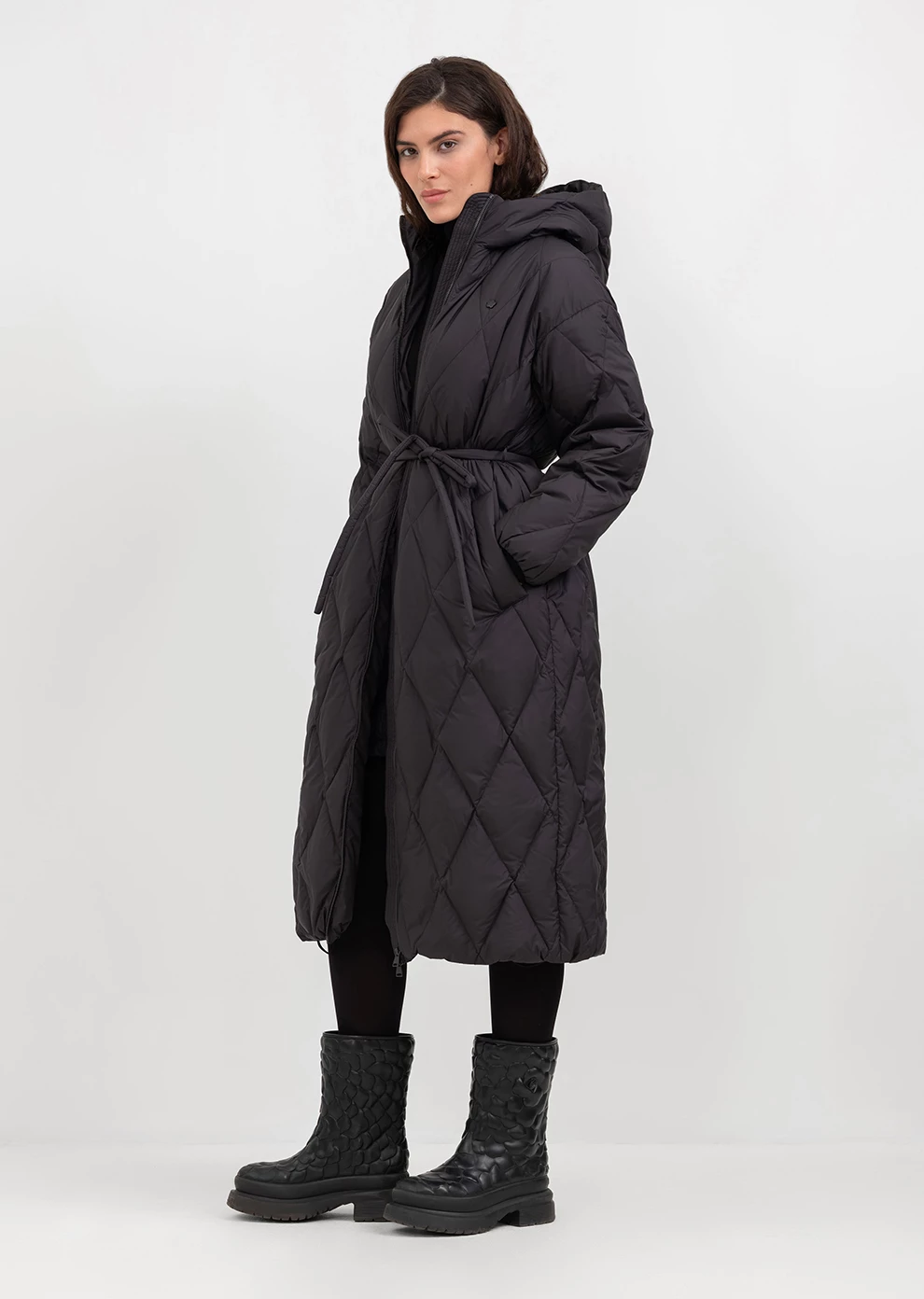 Длинное пуховое пальто (1171UW-1039-A101)
