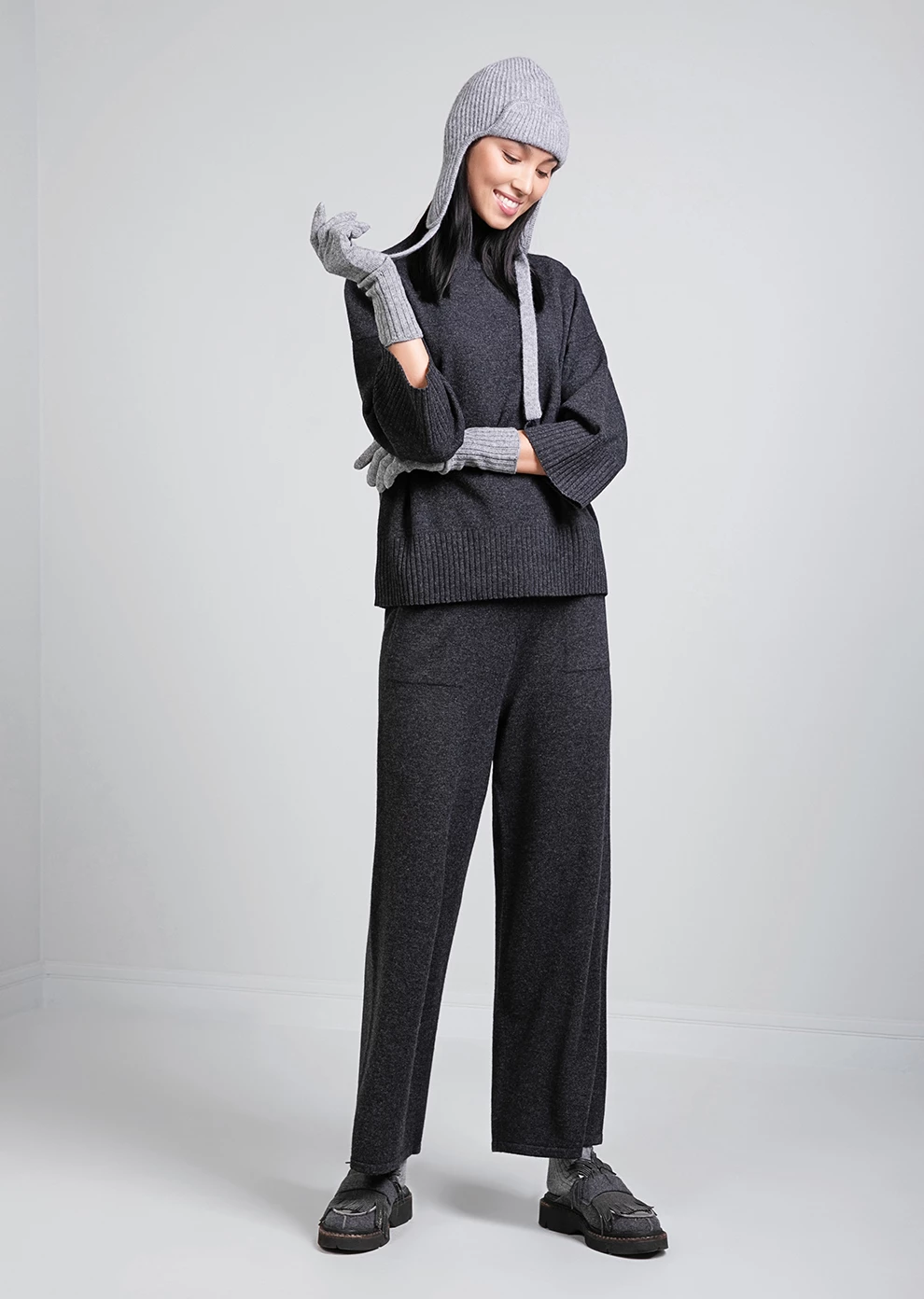 Кашемировые брюки (6952KW-0090-KT075)