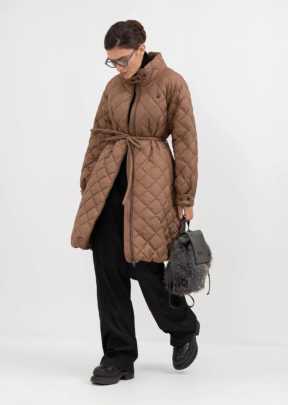 Пуховое полупальто (1232UW-1039-A003)