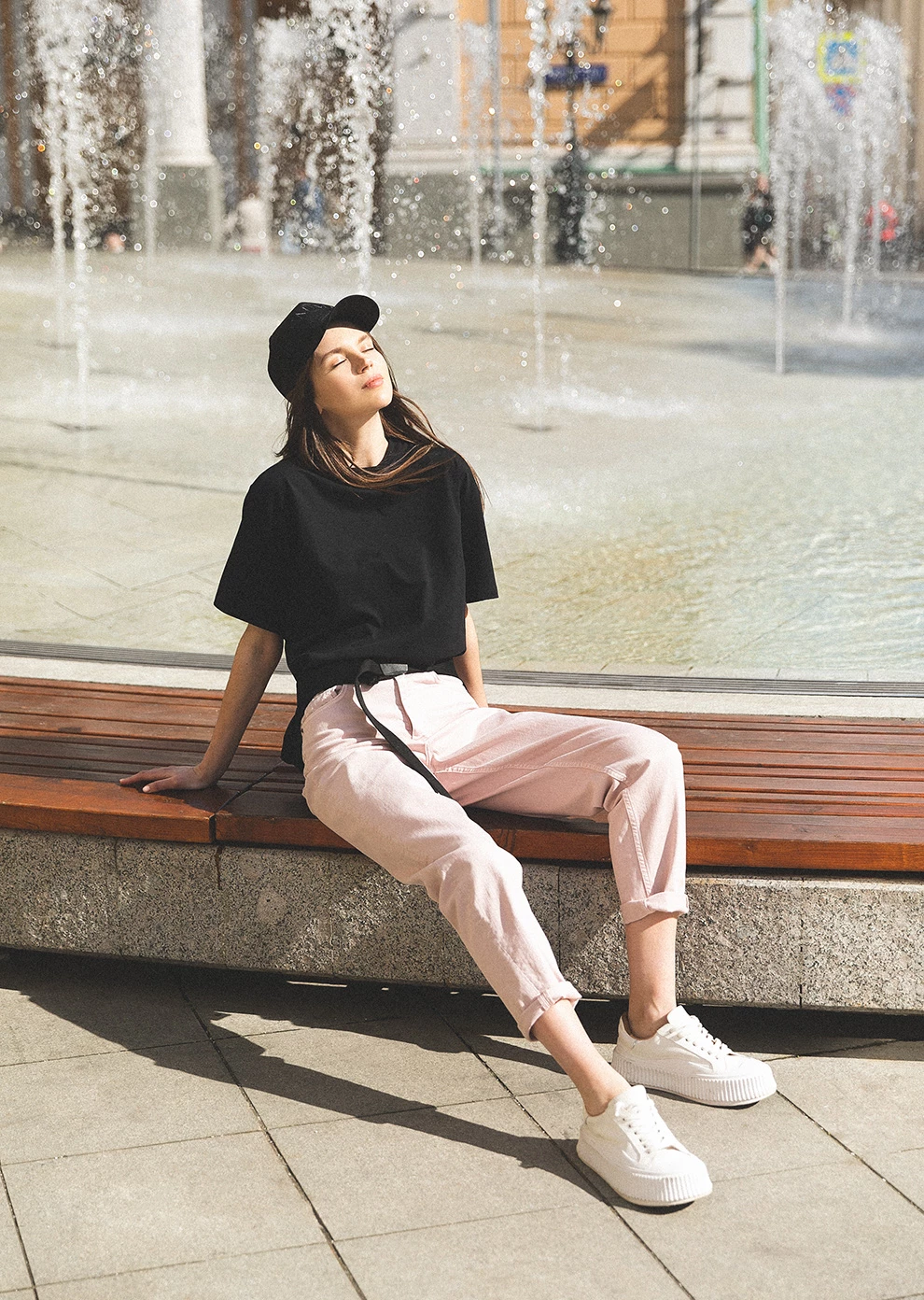 Джинсы mom (4120PW-0003-PL083)