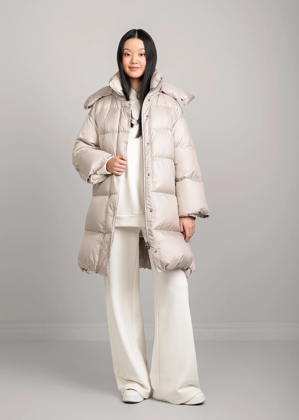 Пуховик с капюшоном (1197KW-0011-KK024)