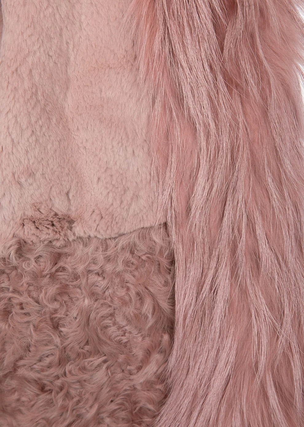 Пуховая парка с мехом (19W765-5243-IZ055)