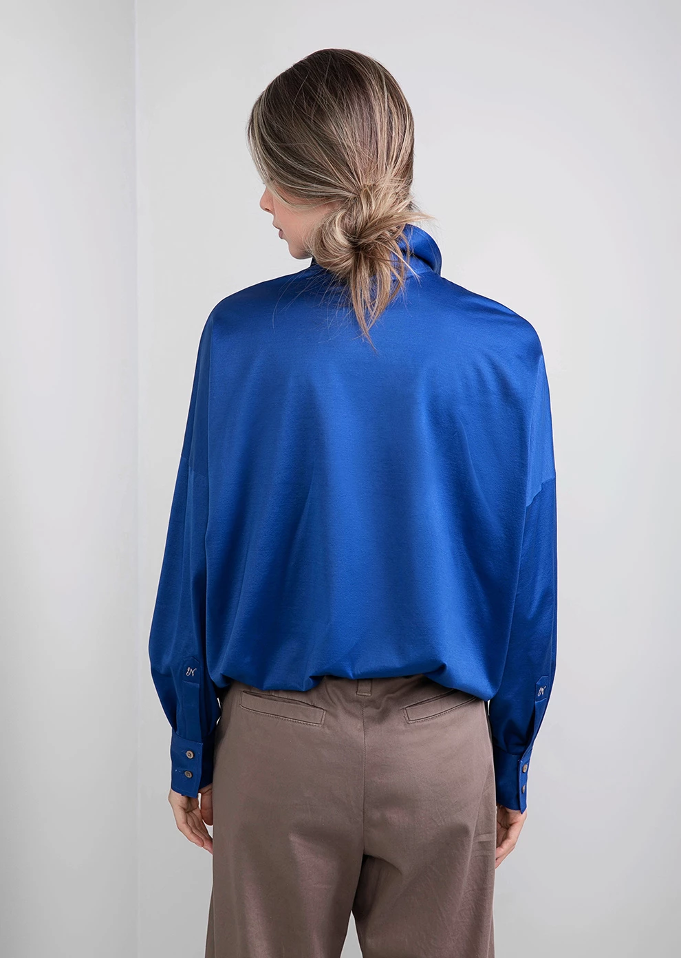 Рубашка из хлопка (7712JW-2201-JG025)