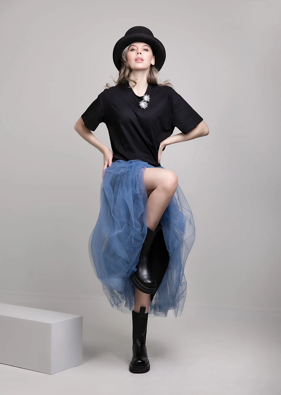 Юбка из фатина (7972JW-0056-JQ025)