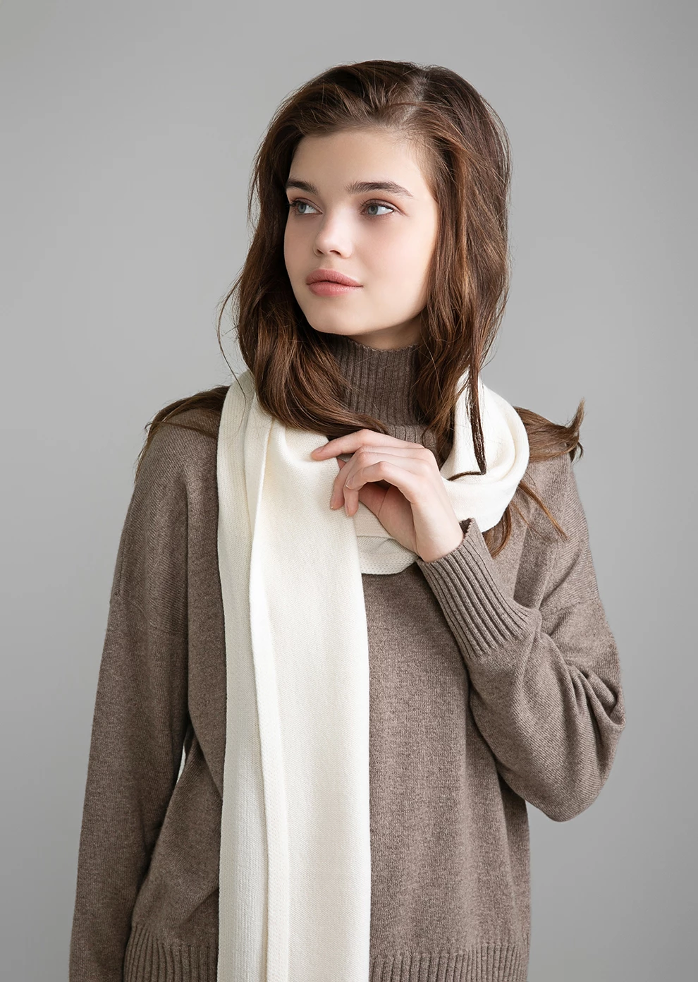 Шерстяной шарф (6342MW-0095-MM001)