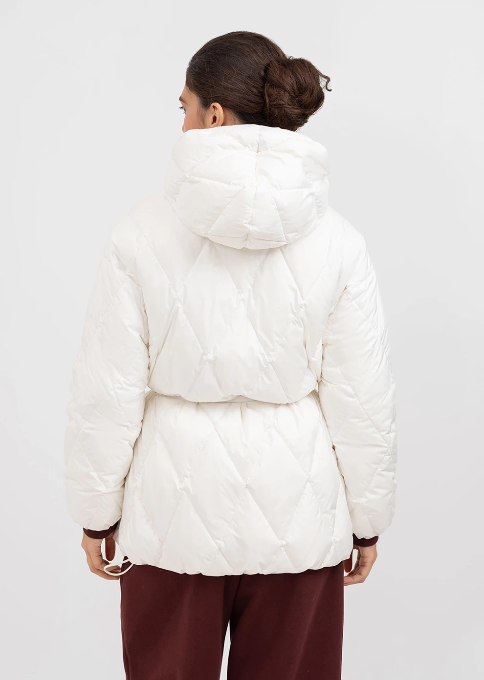 Пуховик демисезонный с капюшоном  (1166UW-1039-A001)