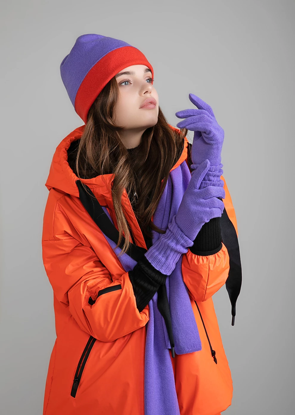 Шерстяные перчатки (6322MW-0095-MM077)