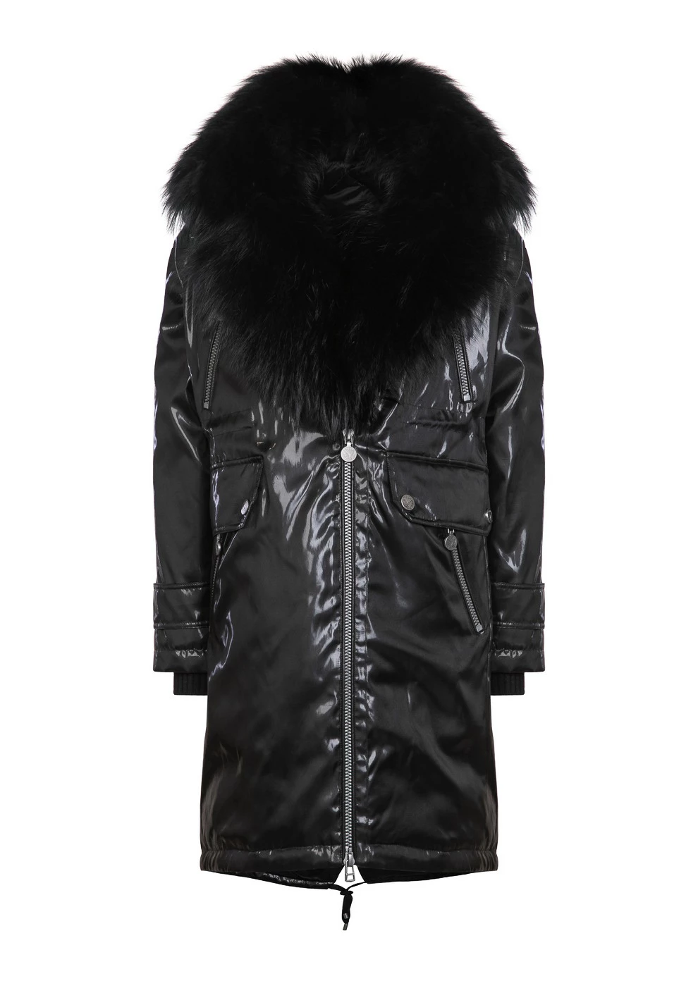 Пуховая парка с мехом (19W776-0243-IZ050)