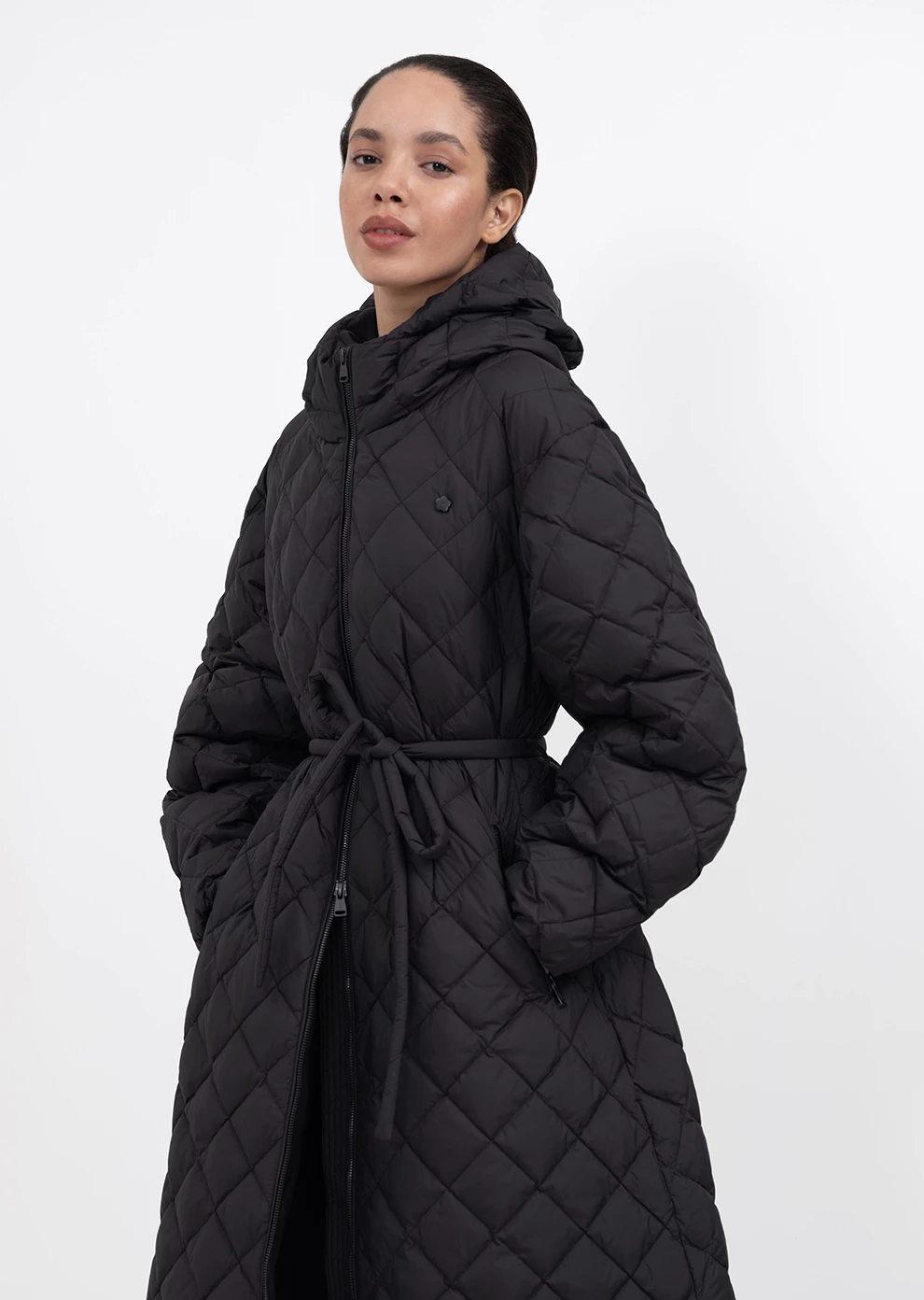 Длинное пуховое пальто (1238UW-1039-A101)