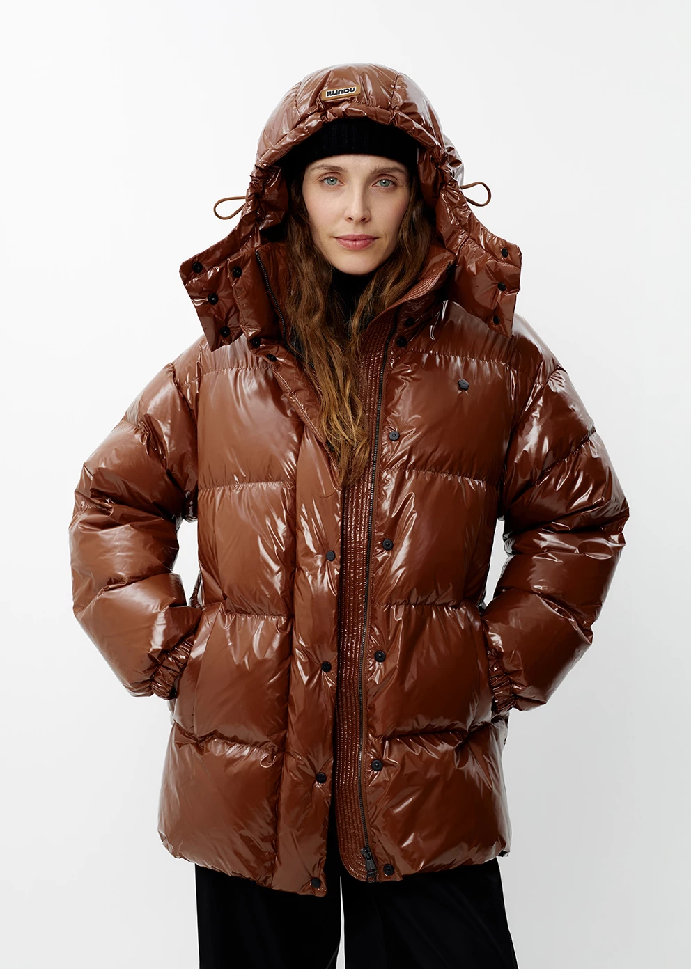 Пуховик зимний с капюшоном  (1756UW-1028-A504)