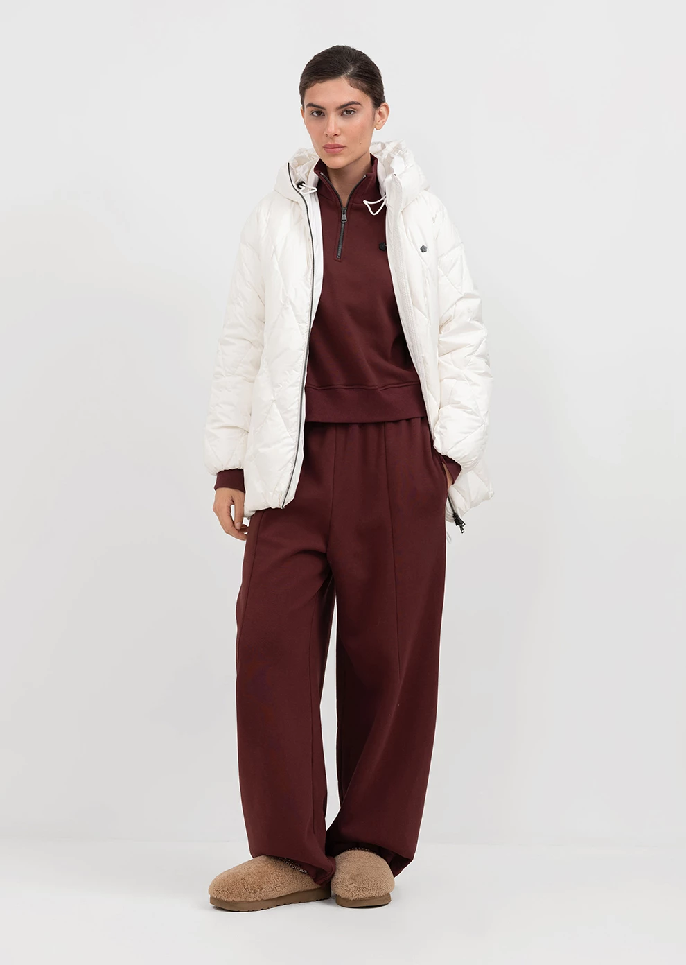 Пуховик демисезонный с капюшоном  (1166UW-1039-A001)