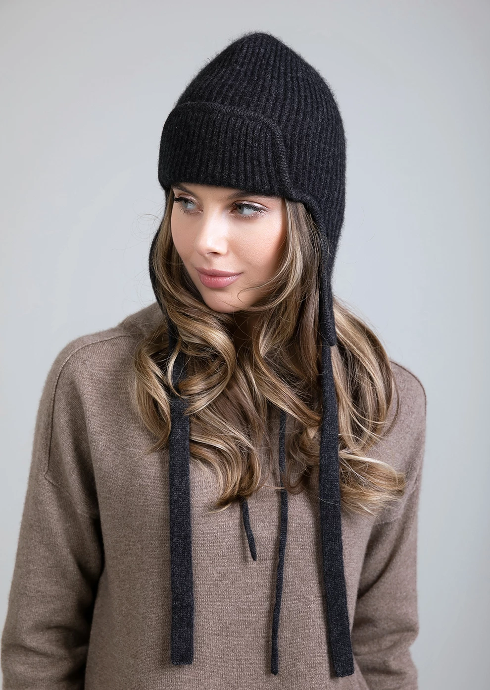 Кашемировая шапка (6302KW-0090-KT075)