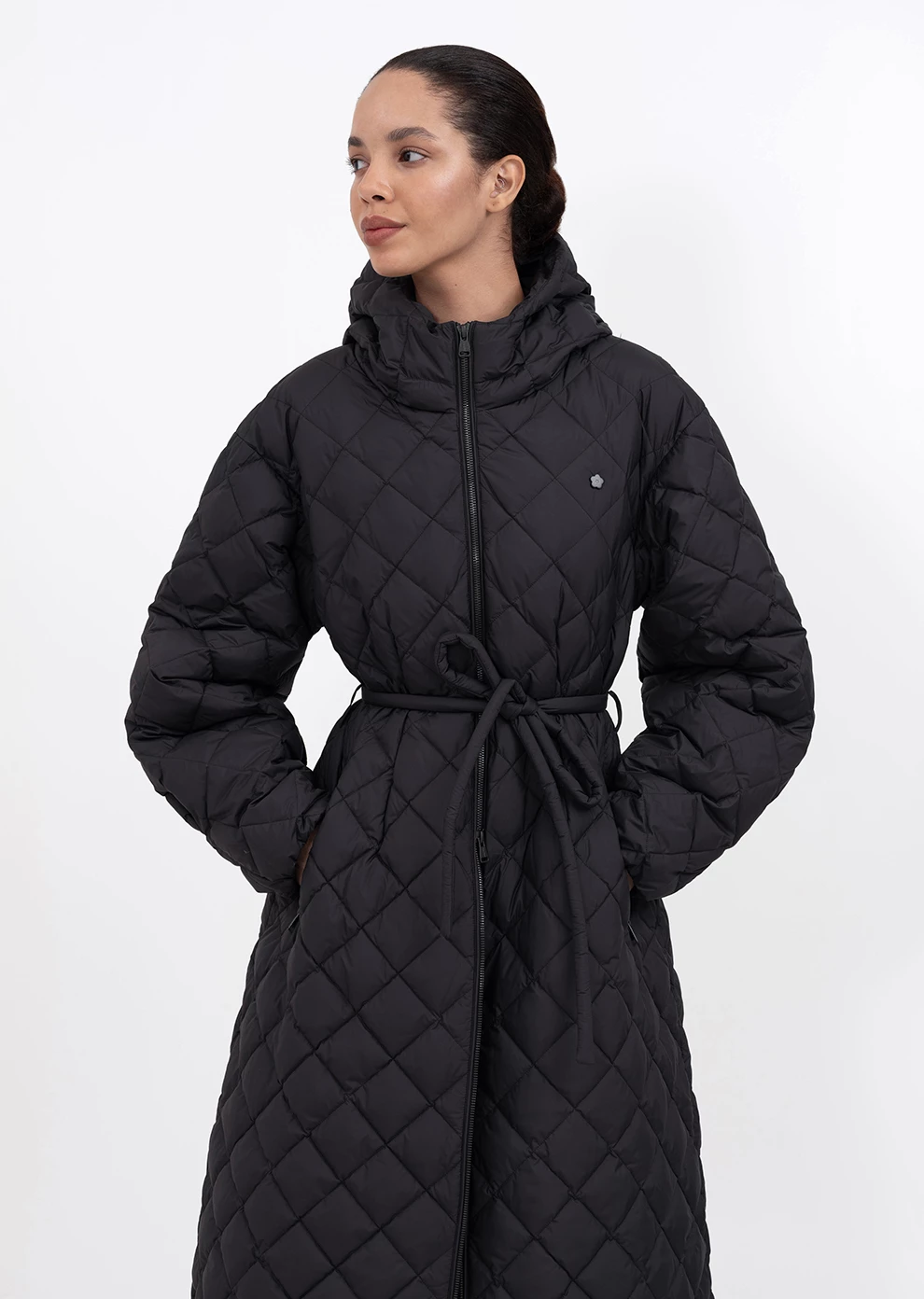 Длинное пуховое пальто (1238UW-1039-A101)