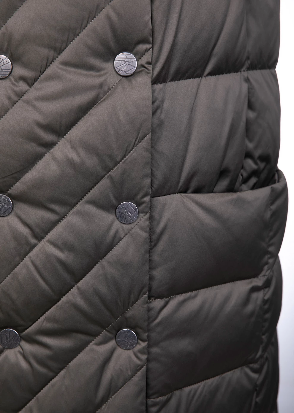 Длинный пуховый жилет (1115MW-0012-MM014)