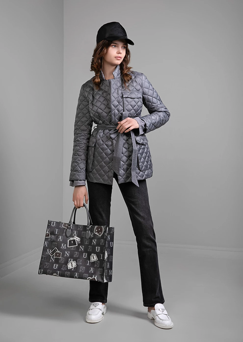 Стёганый пуховый пиджак (1729MW-0012-MK026)