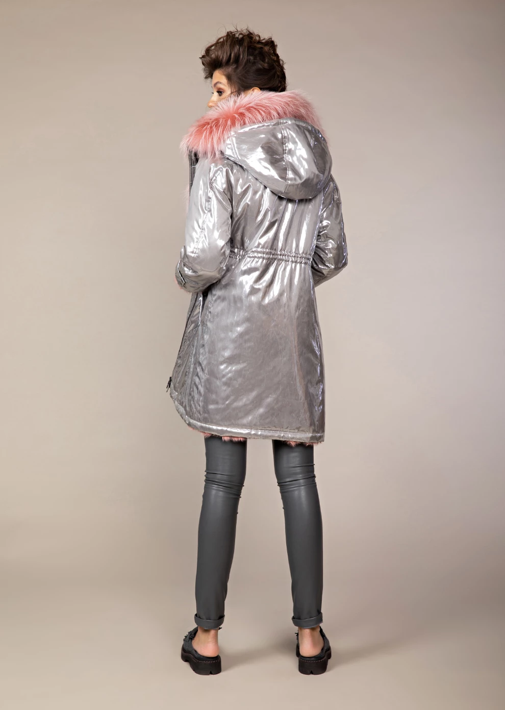 Парка с мехом (19W733-5243-IZ055)