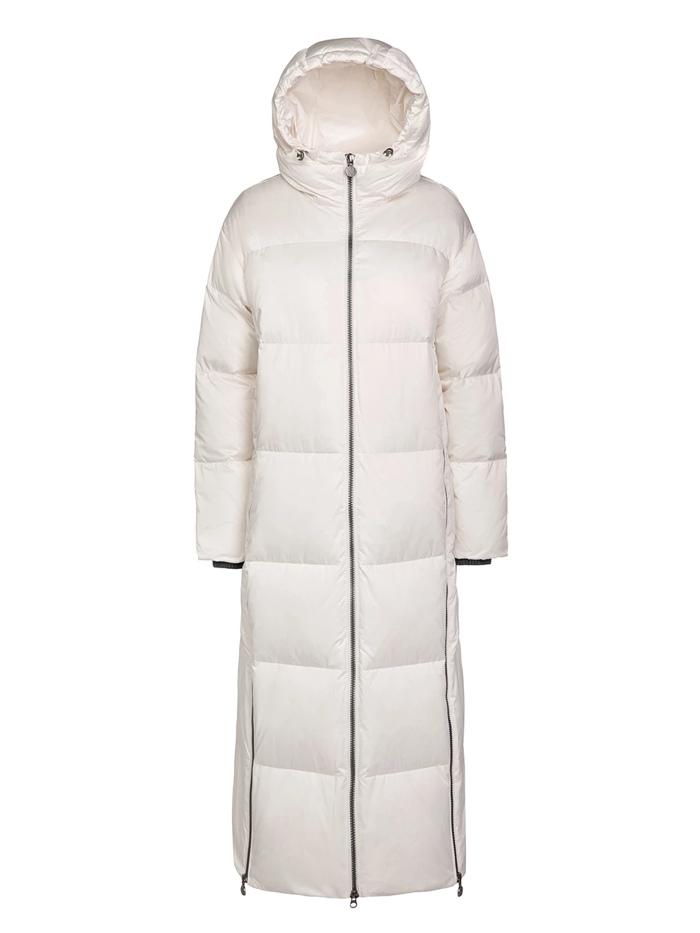 Длинный пуховик с капюшоном (1116SW-1070-A002)